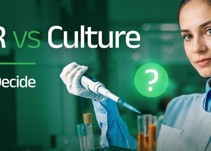 qpcr vs Culture test by Devansh Lab Werks