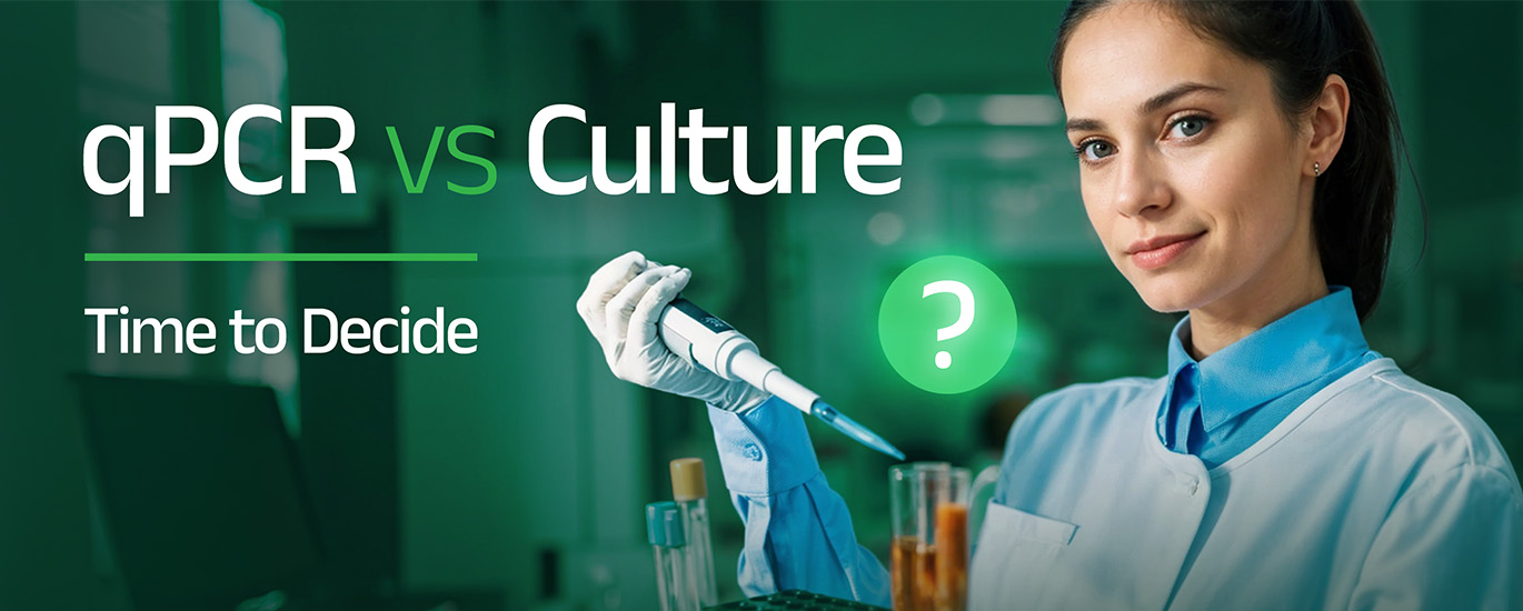 qpcr vs Culture test by Devansh Lab Werks