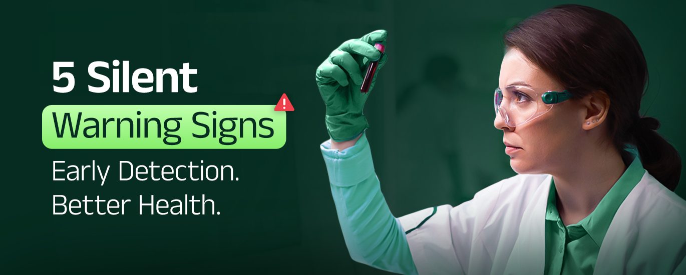 DLW early warning signs detected by blood chemistry panel test