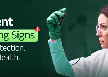 DLW early warning signs detected by blood chemistry panel test